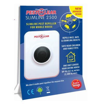 Pestclear Slimline 2500 Pest Repeller (Rats, Mouse)