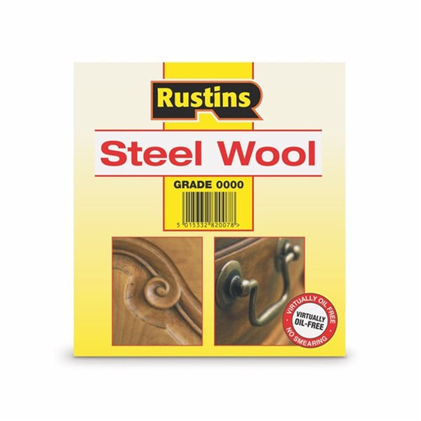 Rustins Steel Wool - Extra Fine 00 Grade