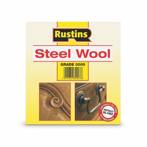 Rustins Steel Wool - Extra Fine 00 Grade