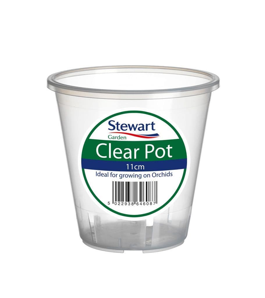 Stewart Clear Planting Pots