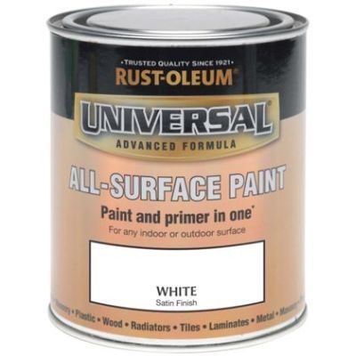 Rust-Oleum Universal All Surface Paint & Primer - Satin White
