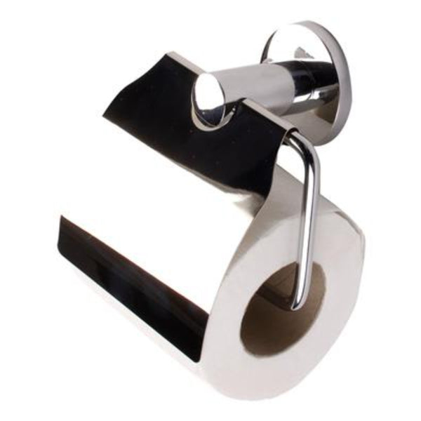 TEMA MALMO TOILET ROLL HOLDER WITH LID CHROME