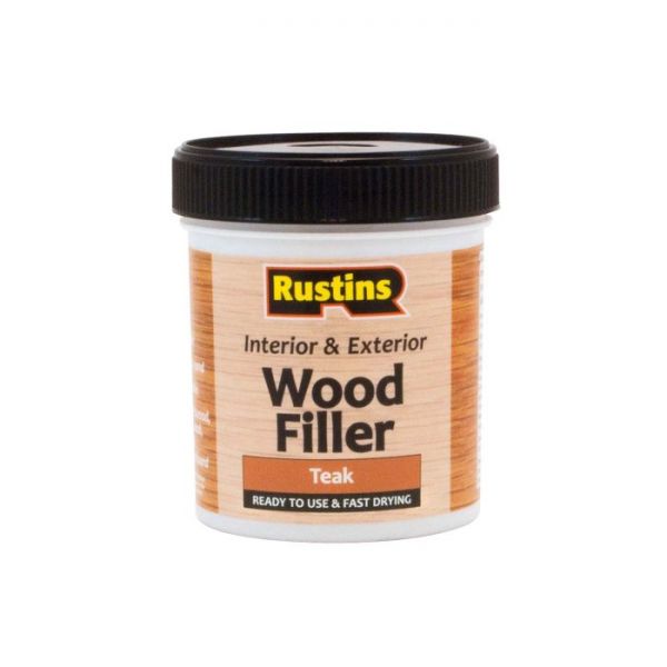 Rustins Wood Filler - Teak 250ml