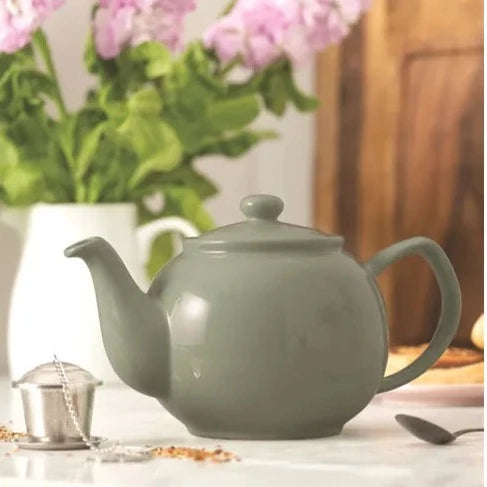 Sage 6 Cup Ceramic Teapot