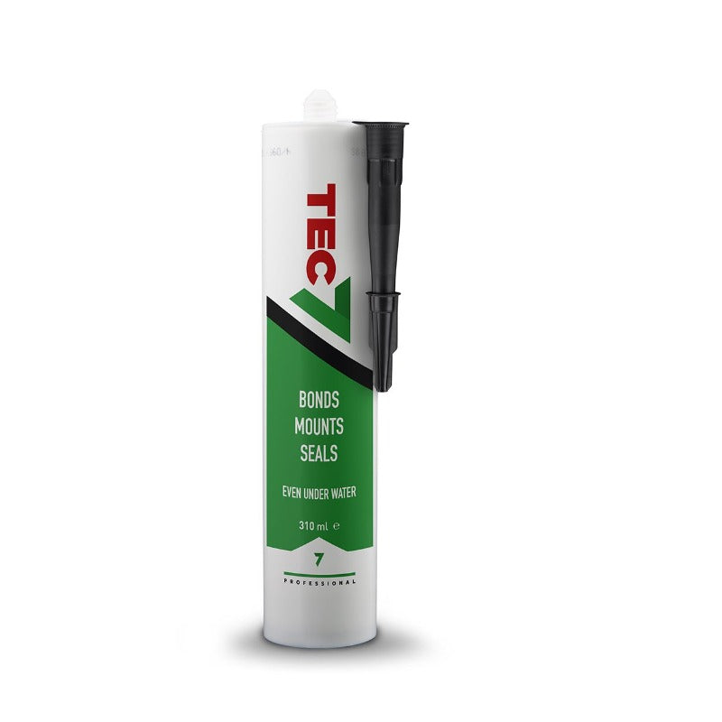 Tec7 Silicone Sealant & Adhesive Black