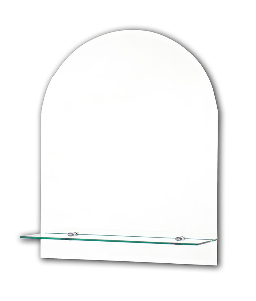 Tema 50*40 cm Mirror With Glass Shelf