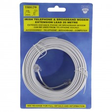 Irish Telephone Lead 20 Metre
