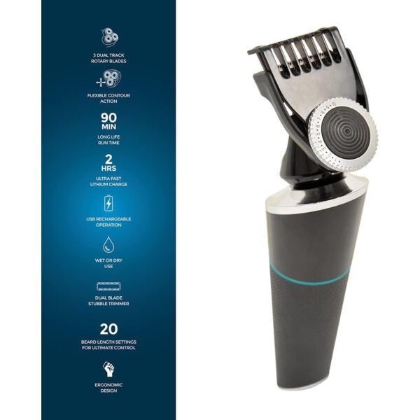 Paul Anthony Lithium Pro 3 USB Wet & Dry Mens Rotary Shaver