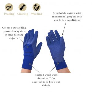 Kent & Stowe Navy Ultimate All-Round Gardening Gloves