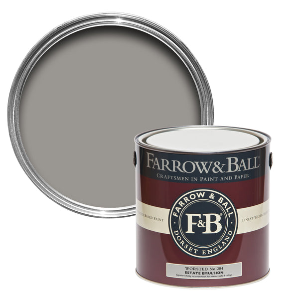 5L Modern Eggshell Worsted No.284 Farrow & Ball Paint Colour