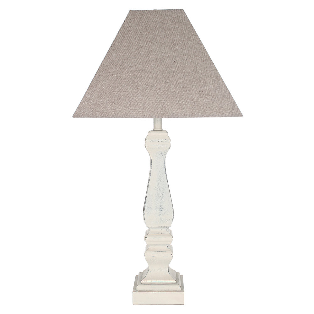 Sophia French Grey Table Lamp with Shade